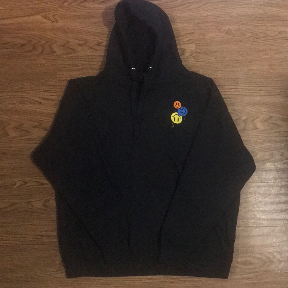 NWOT CIVILIZATION “STAY HAPPY” MENS HOODIE SZ XL